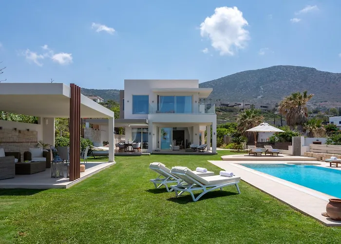 别墅 Hersonissos Beach Villa 赫索尼索斯