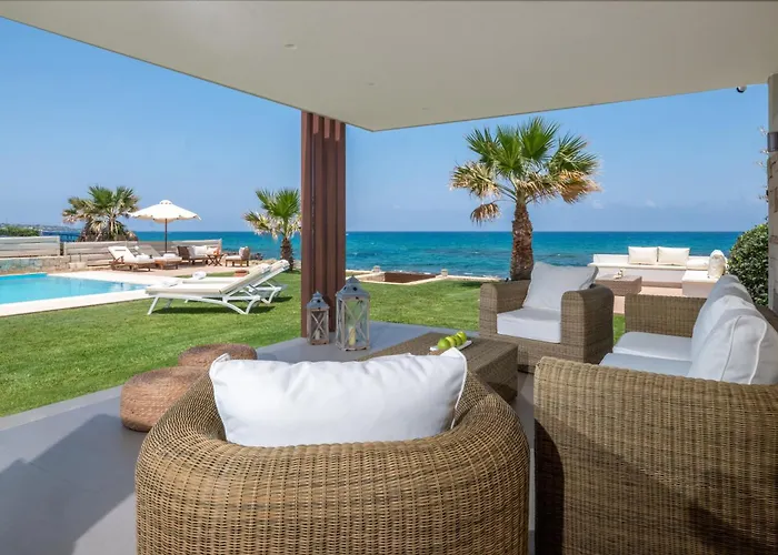 ヴィラ Hersonissos Beach Villa ヘルソニソス